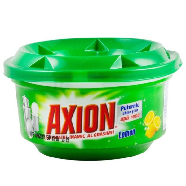 Detergent de vase pasta AXION Lemon, 225 g