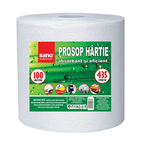 Prosop hartie monorola 100m, SANO