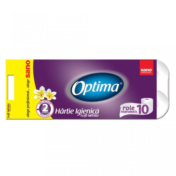 Hartie igienica SANO OPTIMA 2 strat 10 role