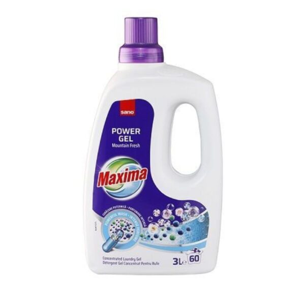 Detergent lichid rufe 3L SANO MAXIMA