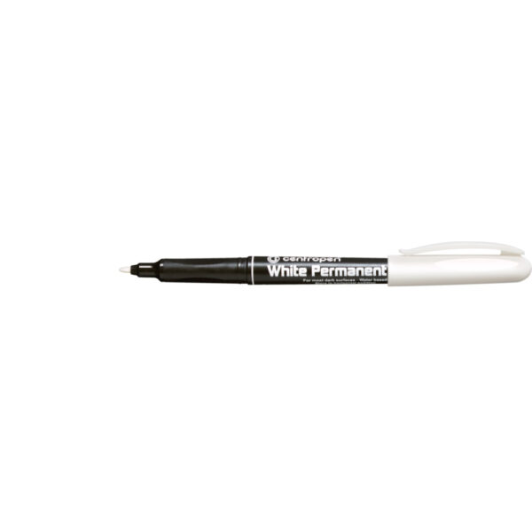 Marker Permanent Alb 1.2mm 2686 Centropen