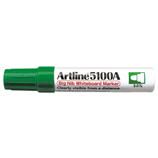 Marker pentru tabla de scris ARTLINE 5100A, corp metalic, varf rotund 5.0mm