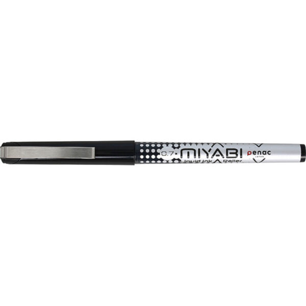 Roller cu cerneala PENAC Miyabi, ball point 0.7mm, clema metalica